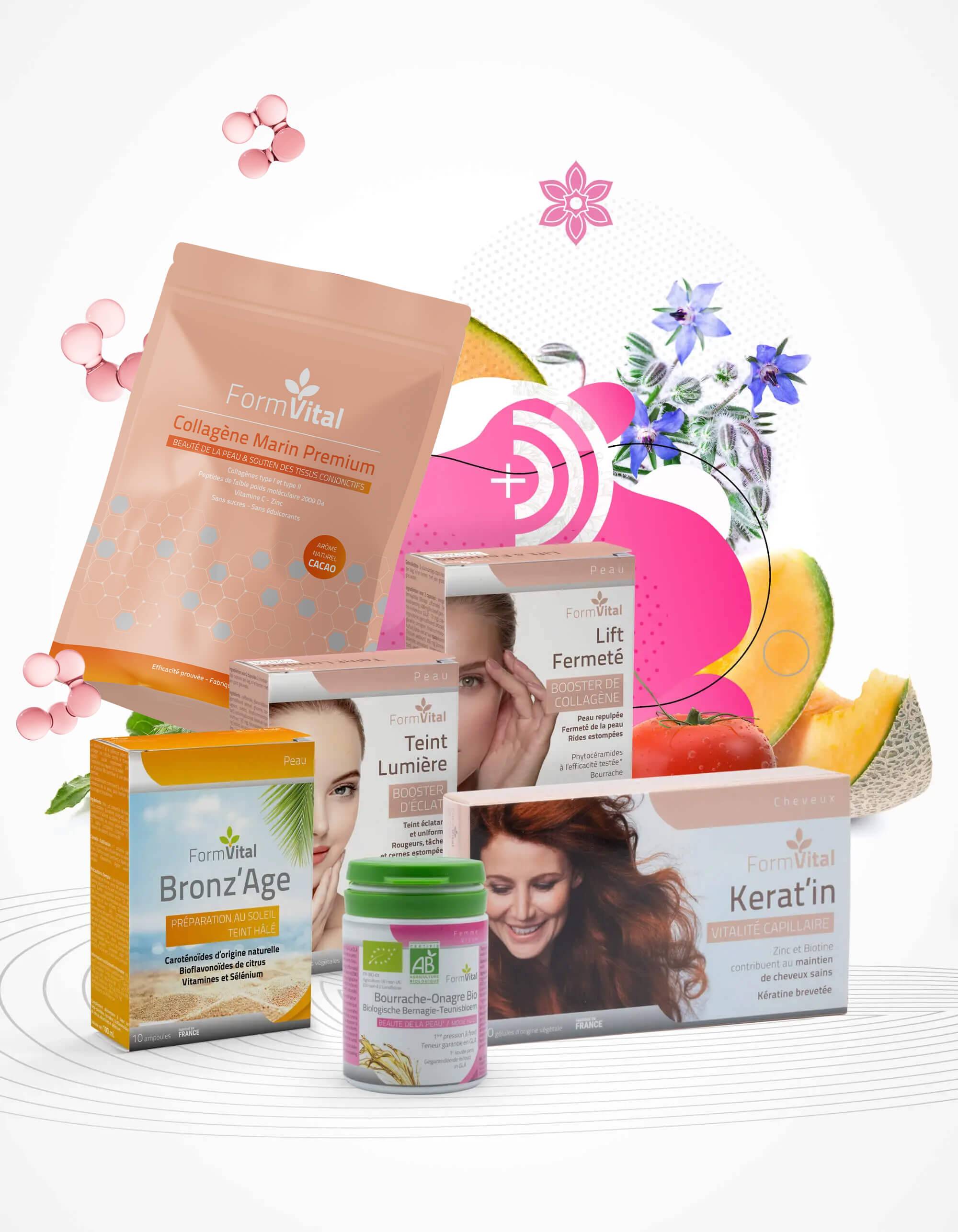Soins beauté nustricosmetique formvital