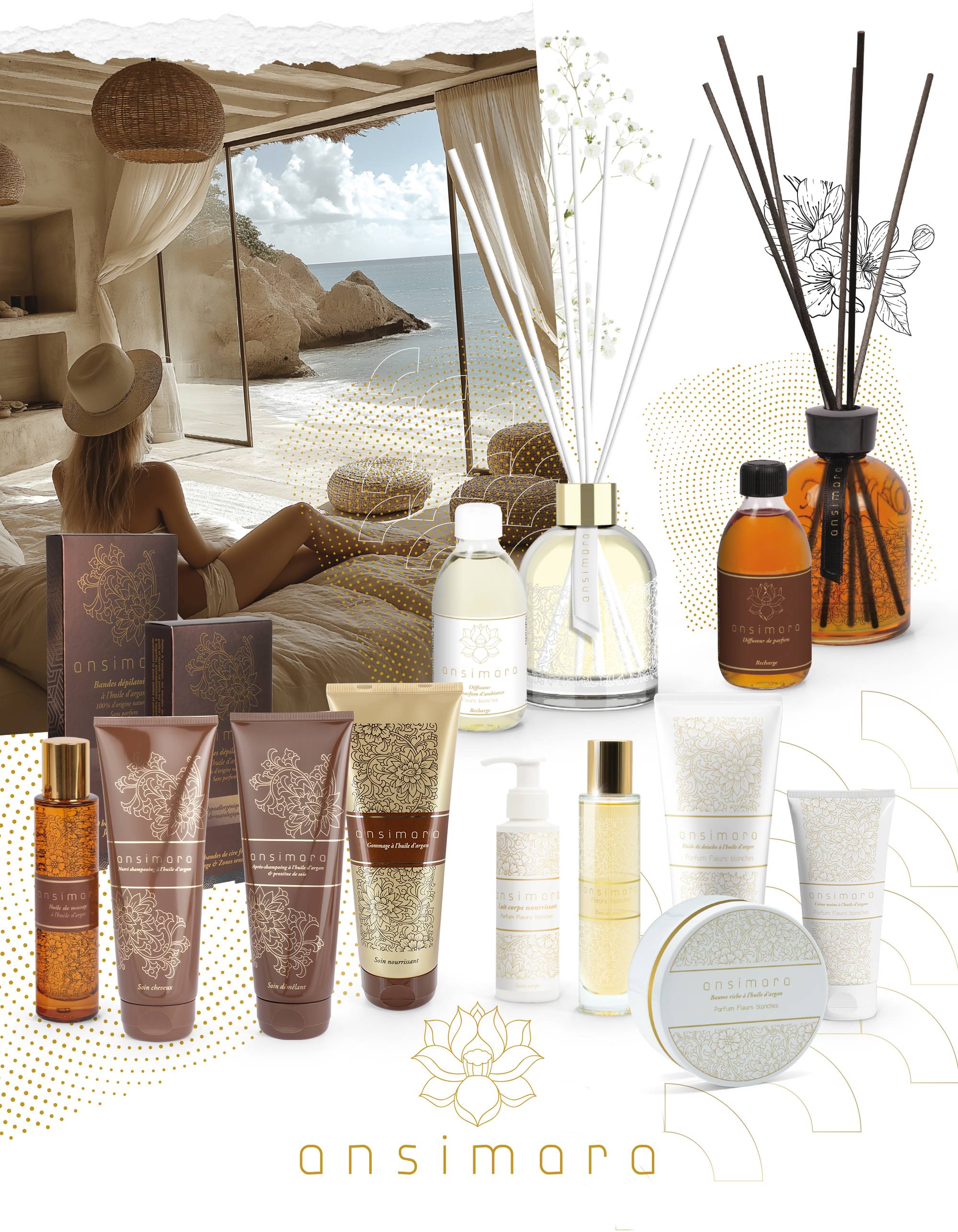 Produits de beaute et soins ansimara