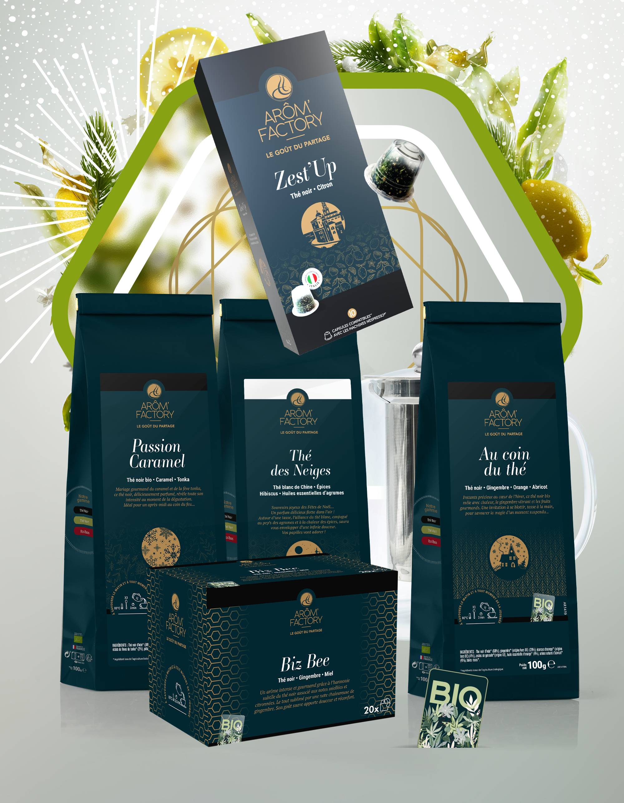 Thés Ar&ocirc;m'Factory