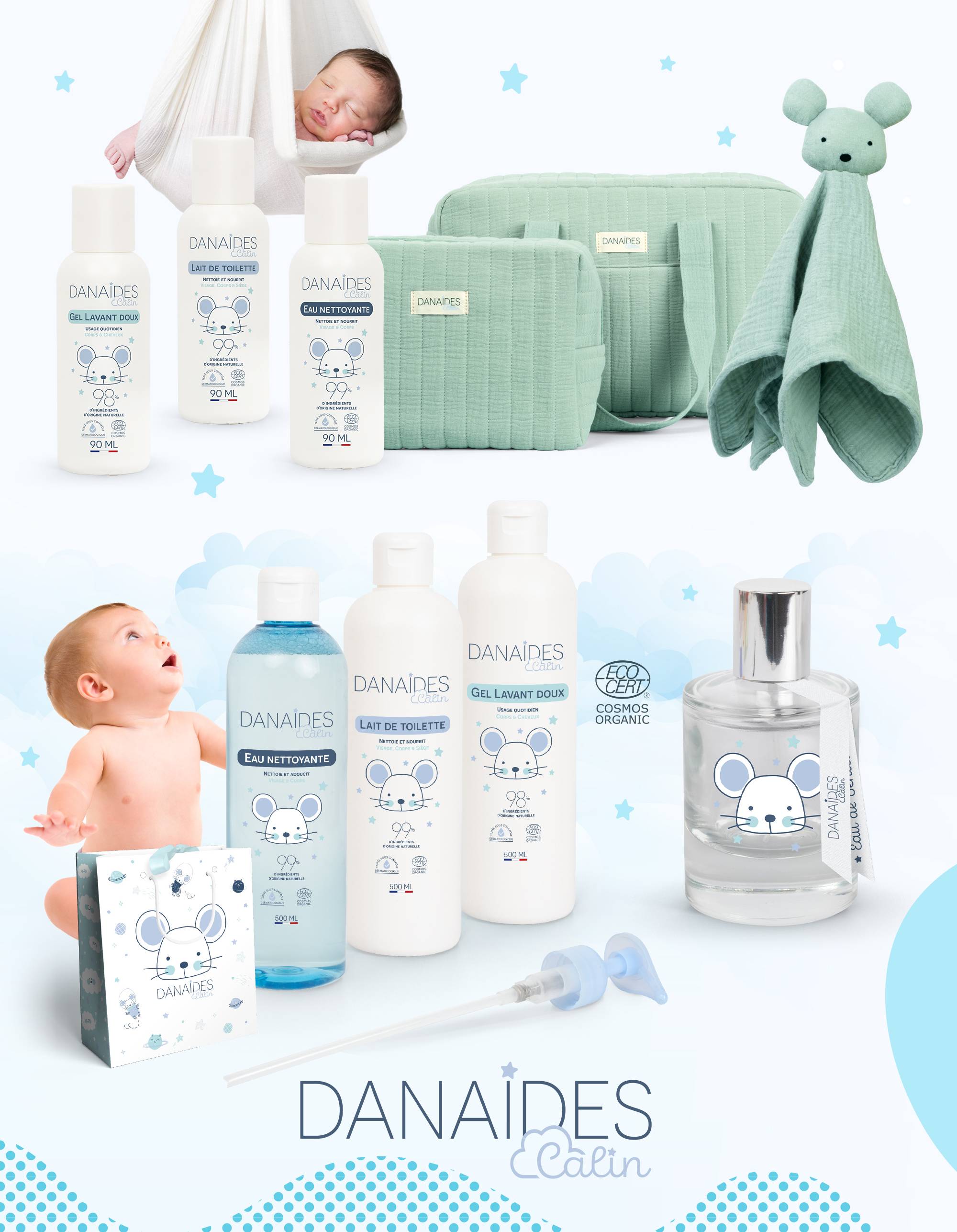 Danaïdes Câlin - Soins pour bébé - AKEO