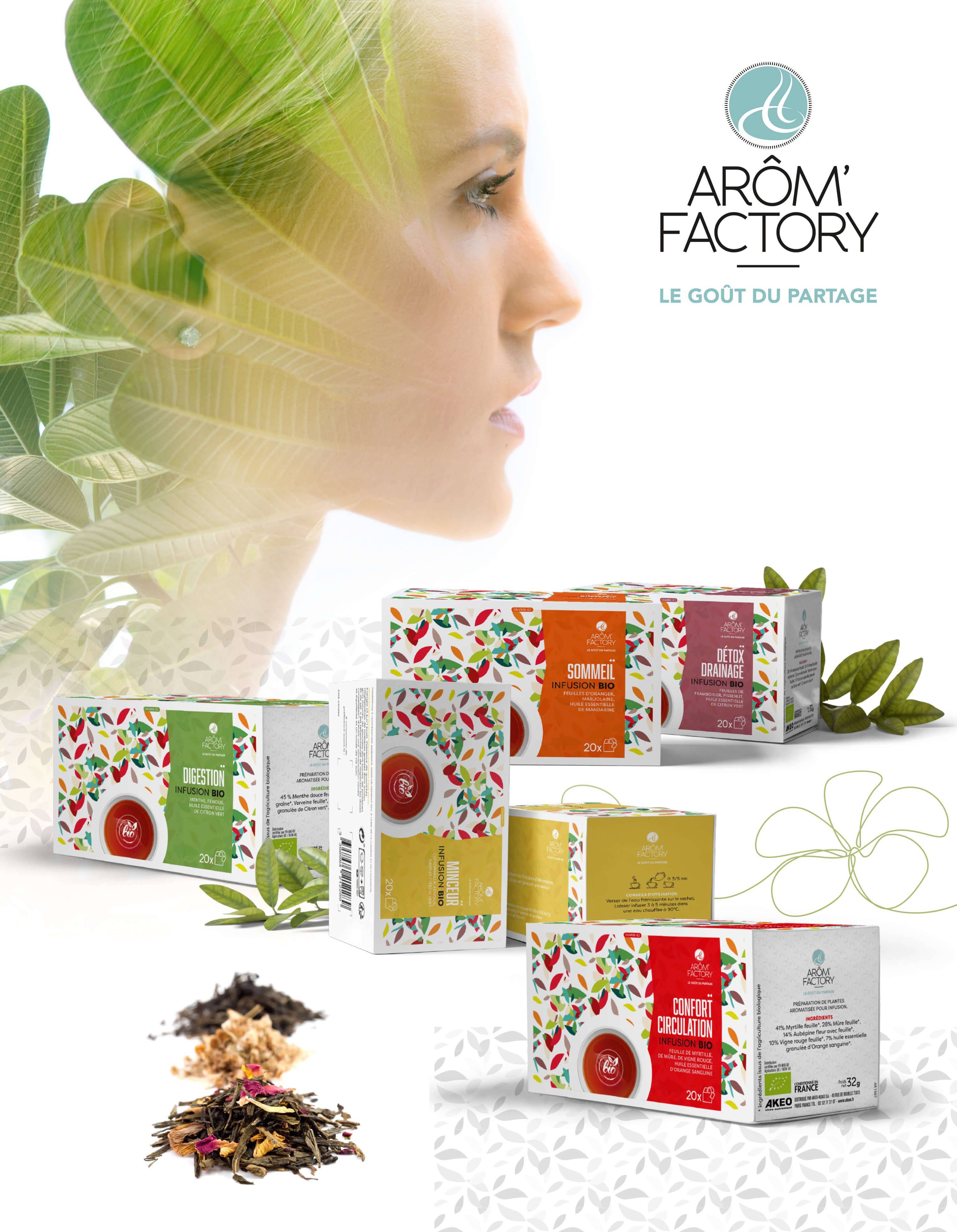Infusions Ar&ocirc;m'Factory en vidéo