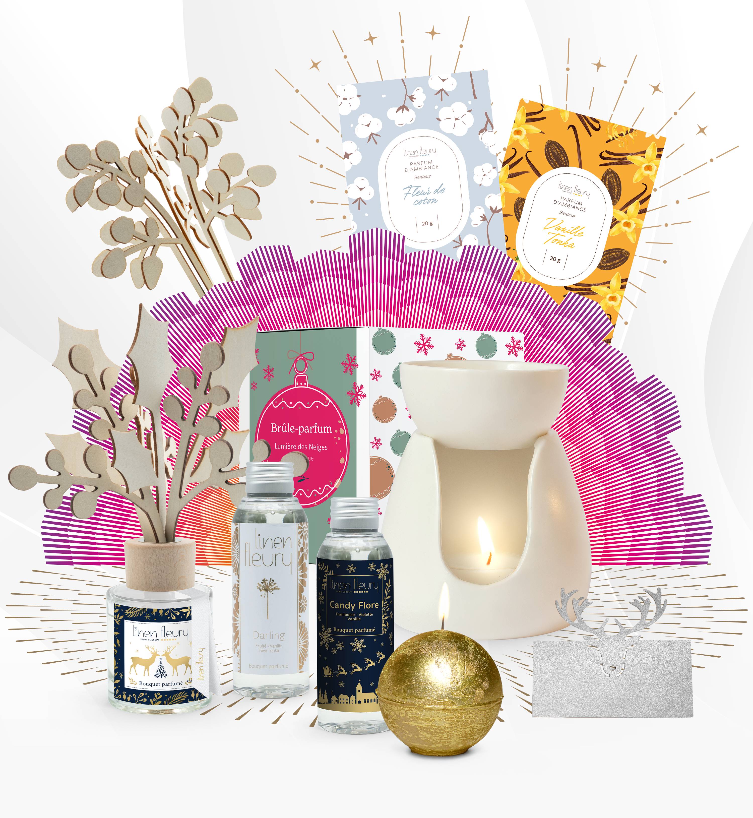 Parfums ambiance intérieur Linen Fleury