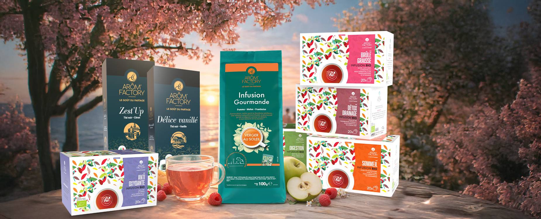 Thés cafés infusions AKEO