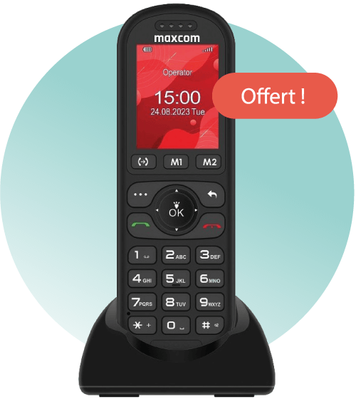 T&eacute;l&eacute;phone offert &mdash; Mod&egrave;le MM39D SE ou &eacute;quivalent